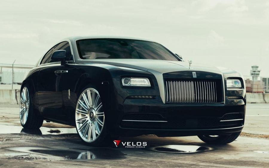 Rolls-Royce Wraith on Velos Wheels (CRS15) '2019